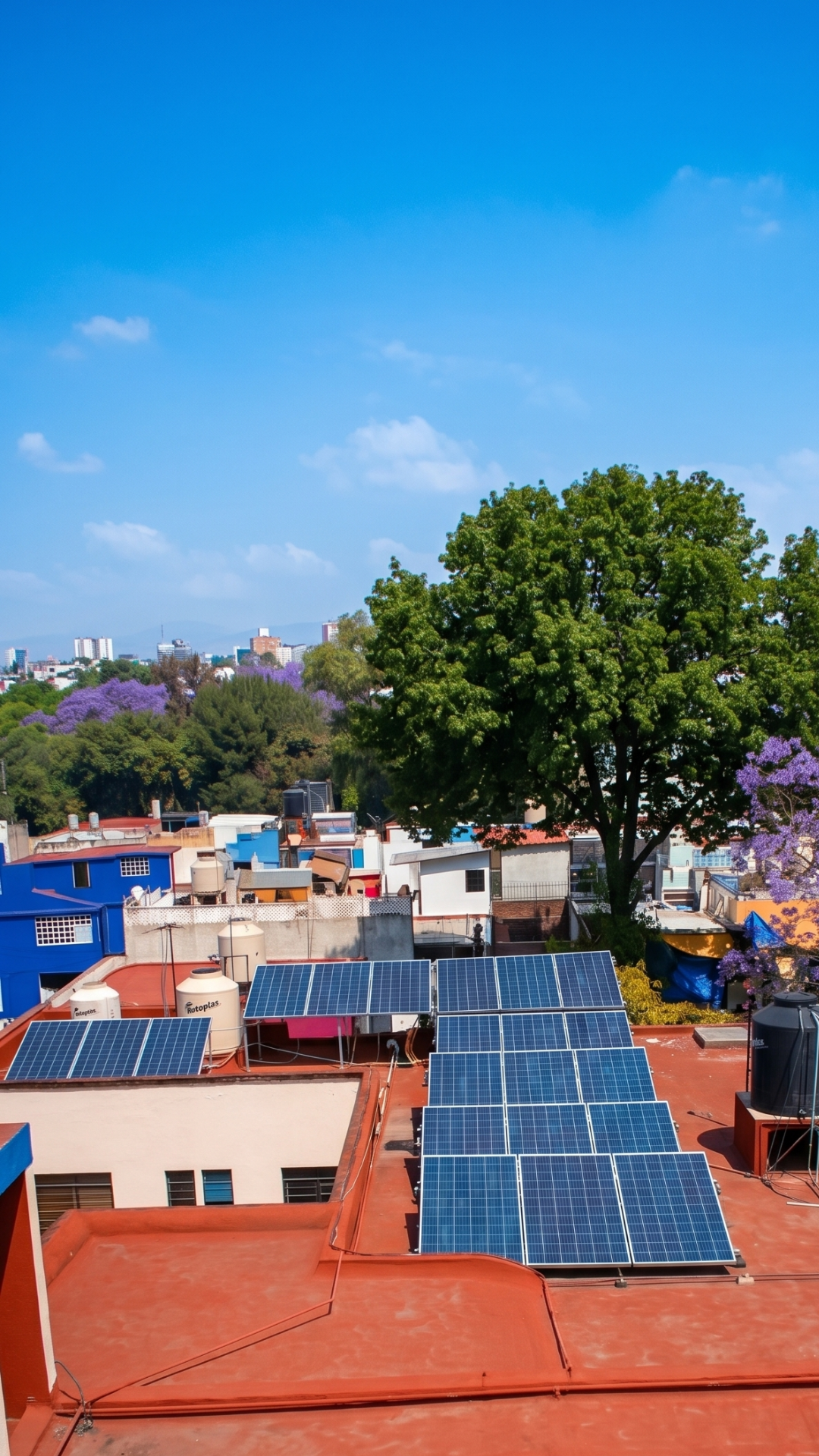 [Imagen vertical de Paneles Solares]